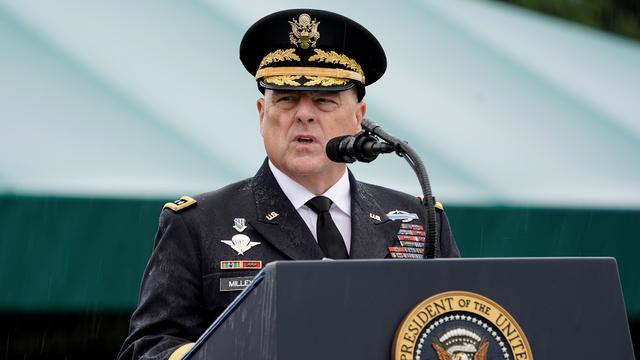 Le plus haut gradé américain, le général Mark Milley, a confirmé mercredi publiquement un essai de missile hypersonique par Pékin. [Reuters - Kevin Lamarque]