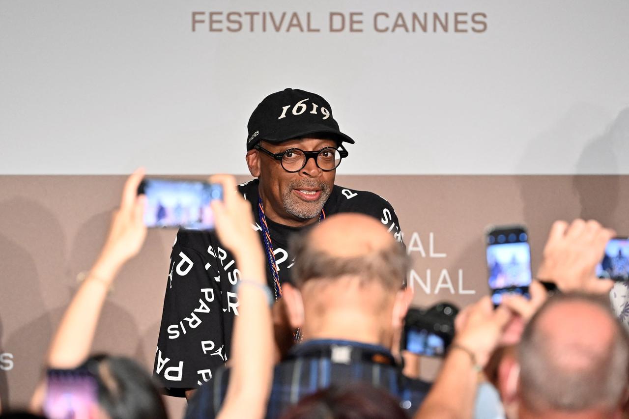 Le cinéaste américain Spike Lee, président du jury de cette 74e édition. [AFP - John MACDOUGALL]