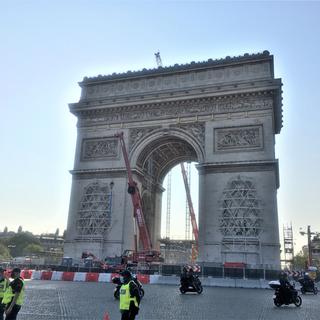 L'Arc de Triomphe à Paris. [RTS - Ariane Hasler]