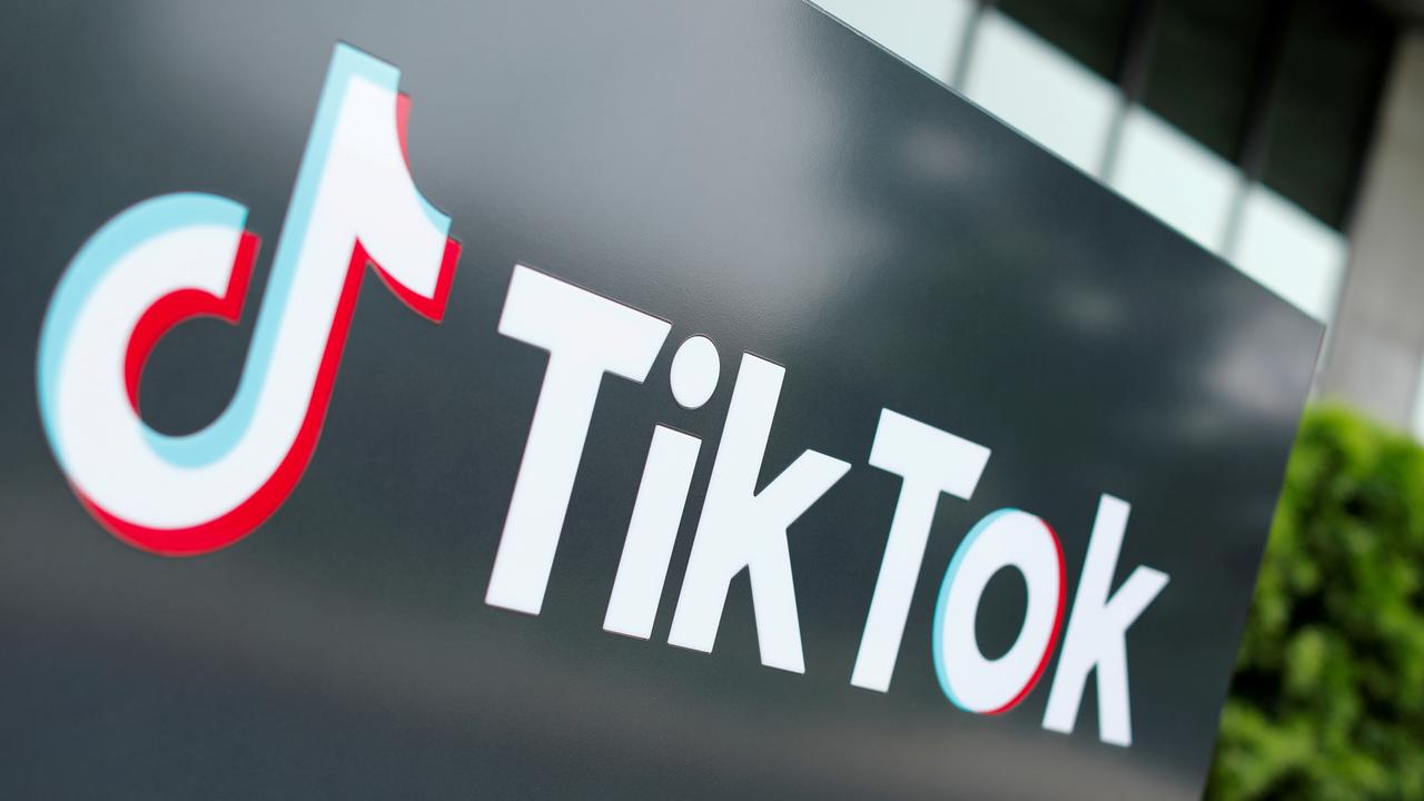 Le logo de l'application TikTok. [REUTERS - Mike Blake]