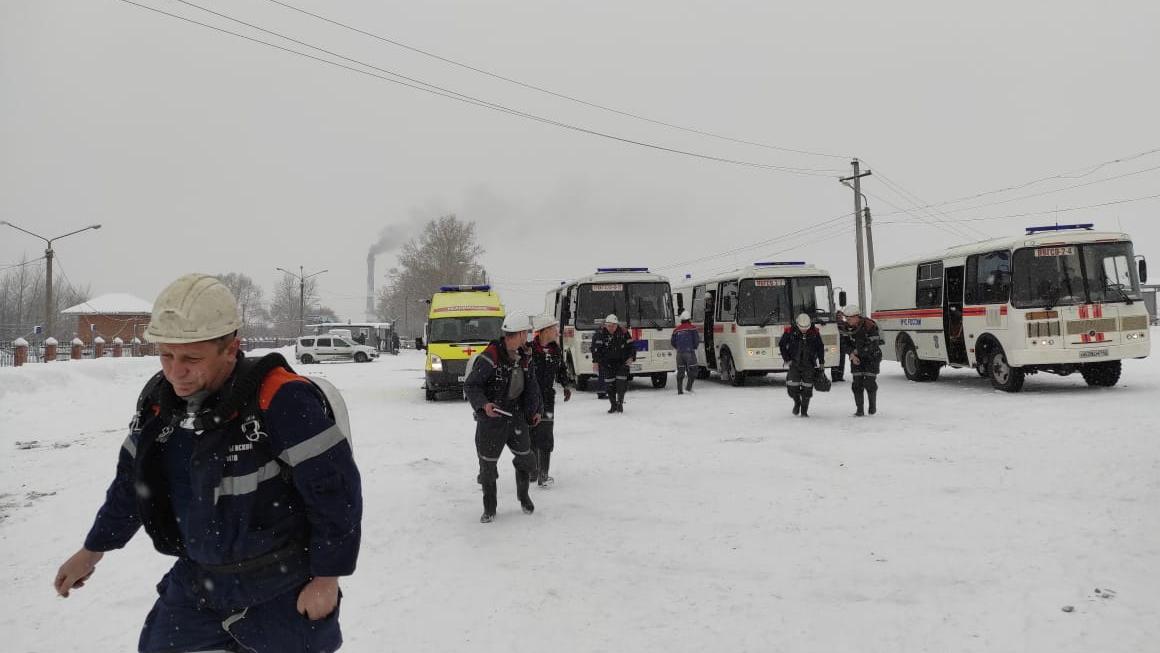 Onze morts et 4 disparus après un accident dans une mine en Russie. [Reuters - Ministère russe des situations d'urgence]