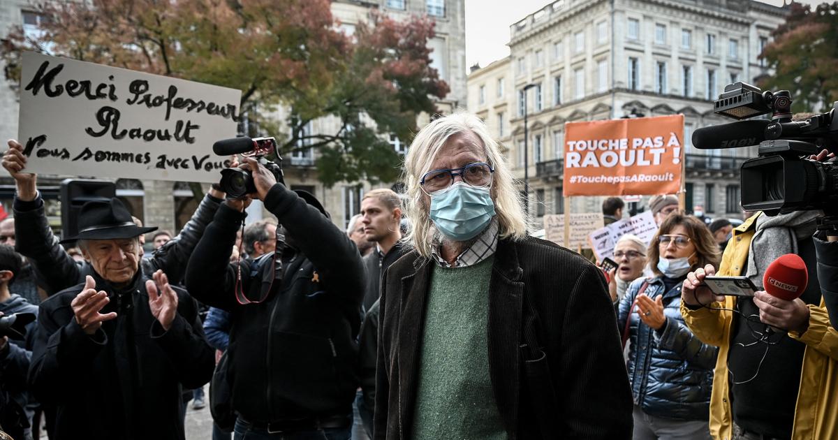 Le professeur français Didier Raoult reçoit un "blâme" de l'Ordre des médecins