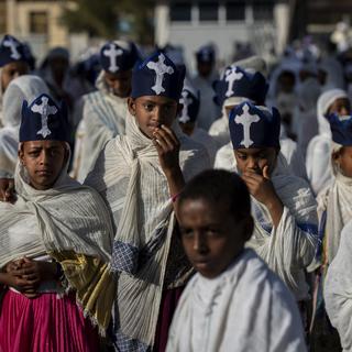 Le patriarche orthodoxe éthiopien dénonce un génocide au Tigrée. [AP Photo/ Keystone - Ben Curtis]