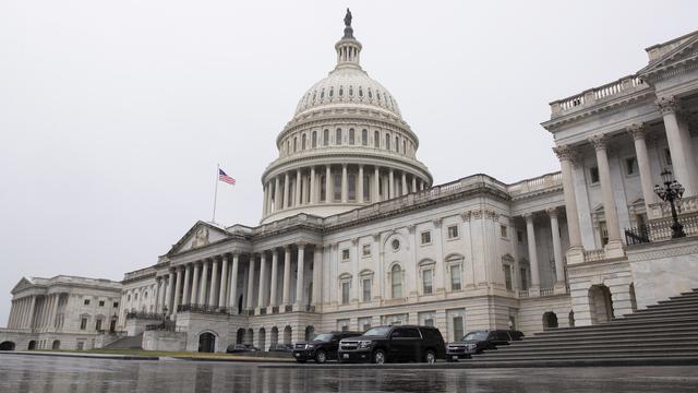 Une vue du Capitole, siège du Parlement américain, le 24 mai 2021 à Washington D.C. [EPA/Keystone - Michael Reynolds]