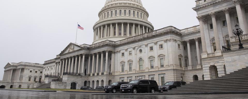 Une vue du Capitole, siège du Parlement américain, le 24 mai 2021 à Washington D.C. [EPA/Keystone - Michael Reynolds]