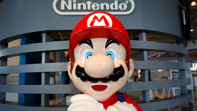 Une figurine de Mario Bros. [Reuters - Issei Kato]