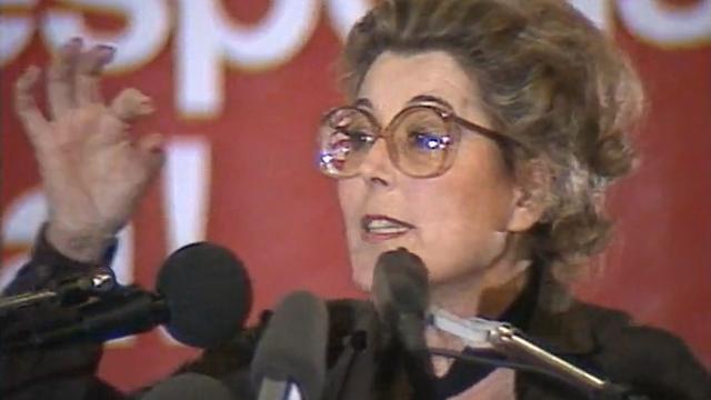 Lilian Uchtenhagen, conseillère nationale et candidate malheureuse au Conseil fédéral en 1983 [RTS]