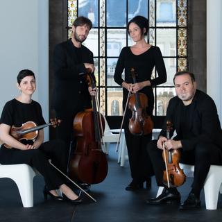 Le Quatuor Terpsycordes. [www.terpsycordes.com - ©Nicolas Dupraz]