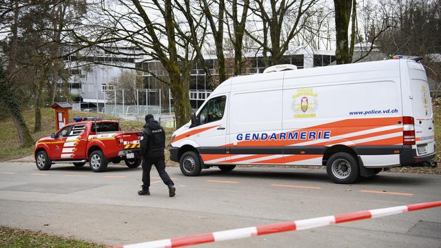 Huitième alerte à la bombe dans le canton de Vaud depuis le début de l'année. [KEYSTONE - Laurent Gillieron]