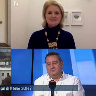 Karen Olson, Celia Belin, James Foley et Raphaël Grand. [RTS - RTS]