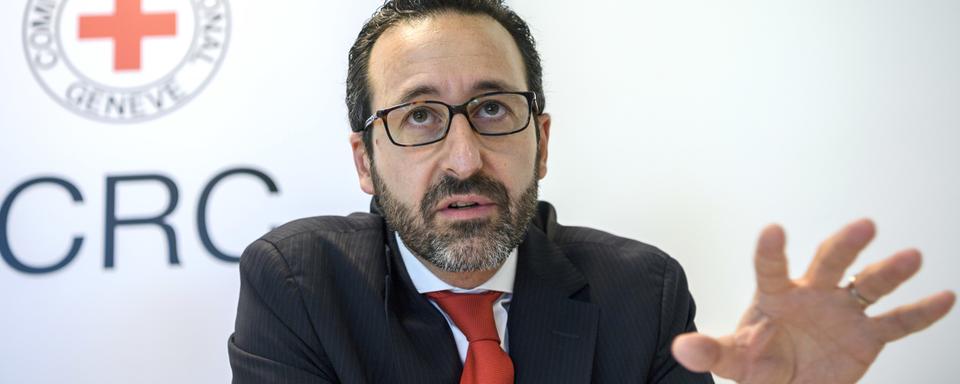 Robert Mardini, directeur du CICR. [Keystone - Martial Trezzini]