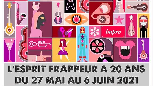 L'affiche des 20 ans de l'Esprit frappeur. [Esprit frappeur]