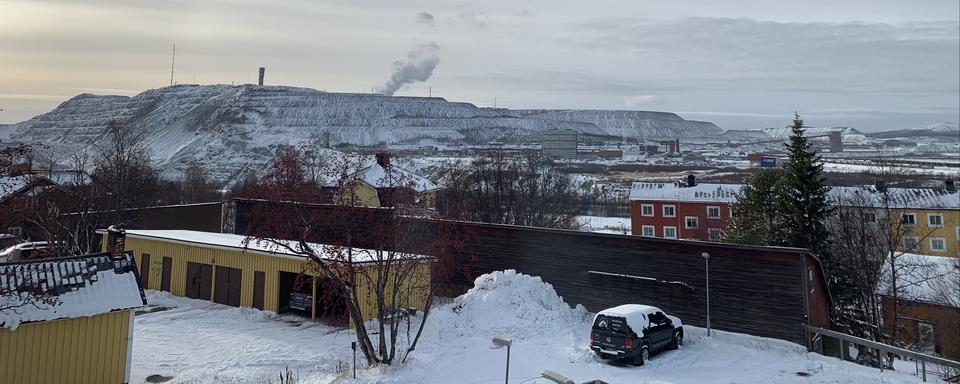 Vue sur la mine de Kiruna [F.B.]