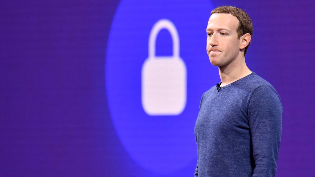 Mark Zuckerberg, PDG de Facebook, lors d'un sommet à San Jose, en Californie, le 1er mai 2018. [AFP - Josh Edelson]