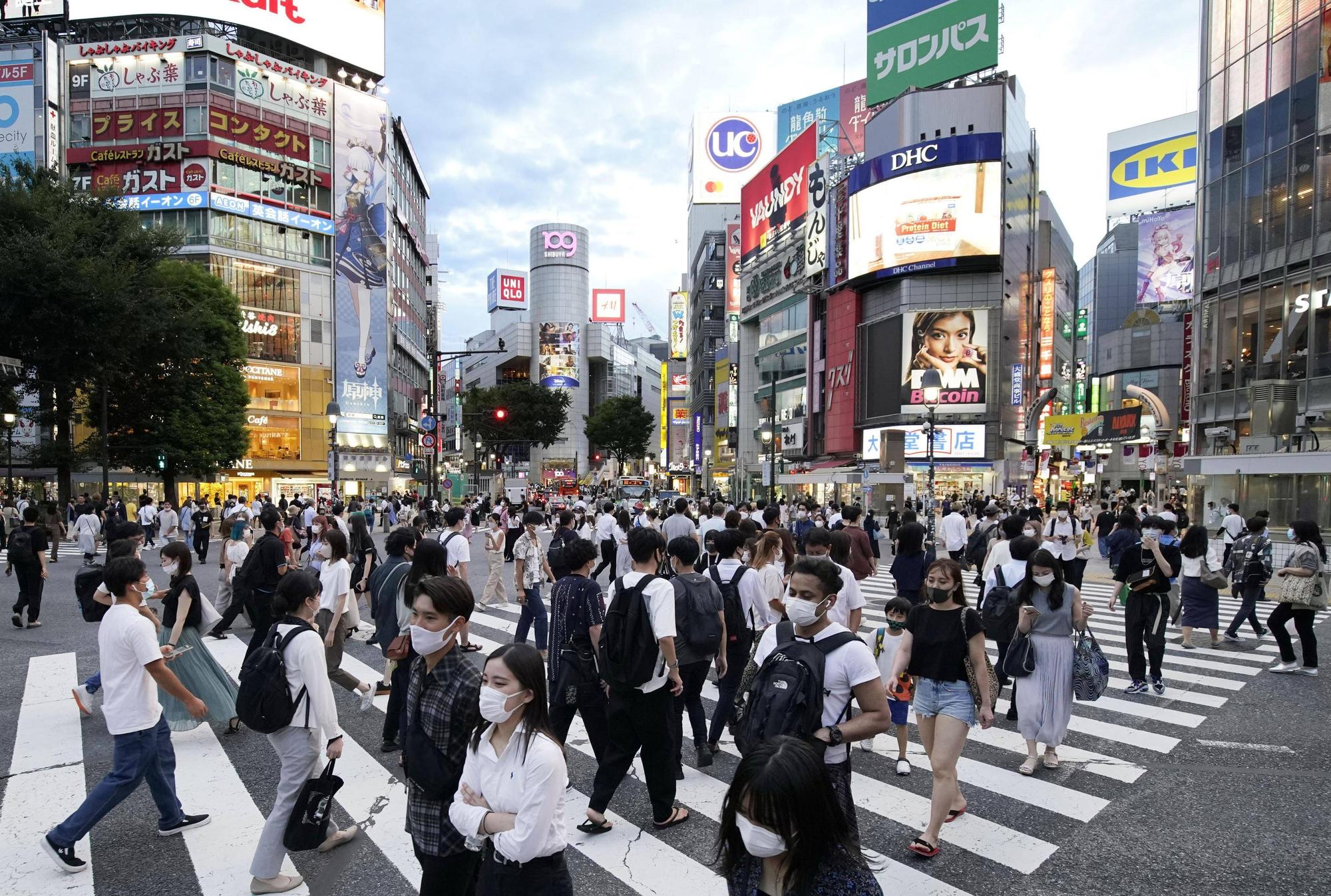 La population est priée d'éviter les déplacements non essentiels [imago images/Kyodo News - Imago/Kyodo News]