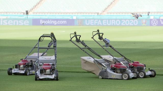 UEFA Euro 2020: pelouse à Bakou en parfait état avant Suisse - Pays de Galles