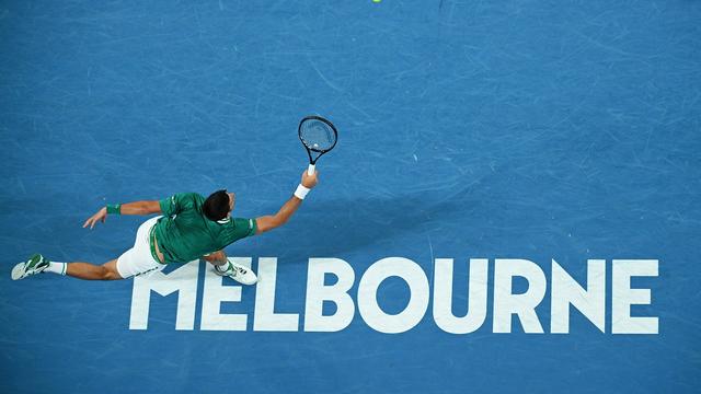 L'Open d'Australie avait été remporté l'an dernier par Novak Djokovic. [Keystone - Dean Lewins]