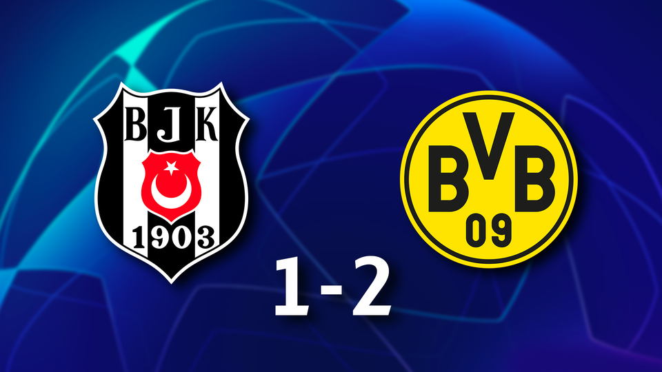 VIGNETTE LDC groupes C Besiktas   Dortmund