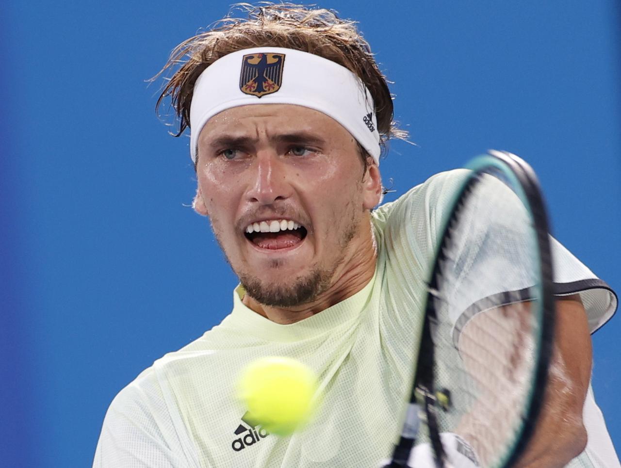 Alexander Zverev, bourreau du "Djoker". [AP - Rungroj Yongrit]