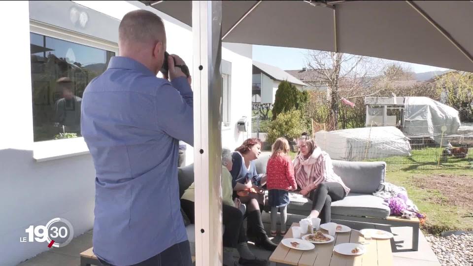 Repas de Pâques: reportage chez la famille Beuchat à Courgenay (JU)