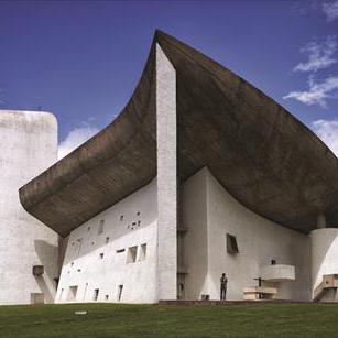 L'église de Ronchamp par Le Corbusier. [FLP - ADAGP]