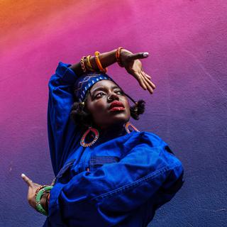 La chanteuse suisso-ougandaise Awori. [Nathyfa Michel]