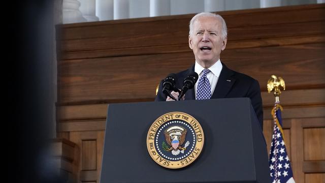 Joe Biden appelle à réagir face aux violences anti-asiatiques. [Keystone/AP - Patrick Semansky]