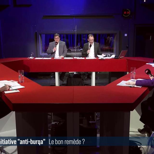 Débat entre Céline Amaudruz, Damien Cottier, Marlyse Dormond et Elisabeth Baume-Schneider. [RTS - RTS]