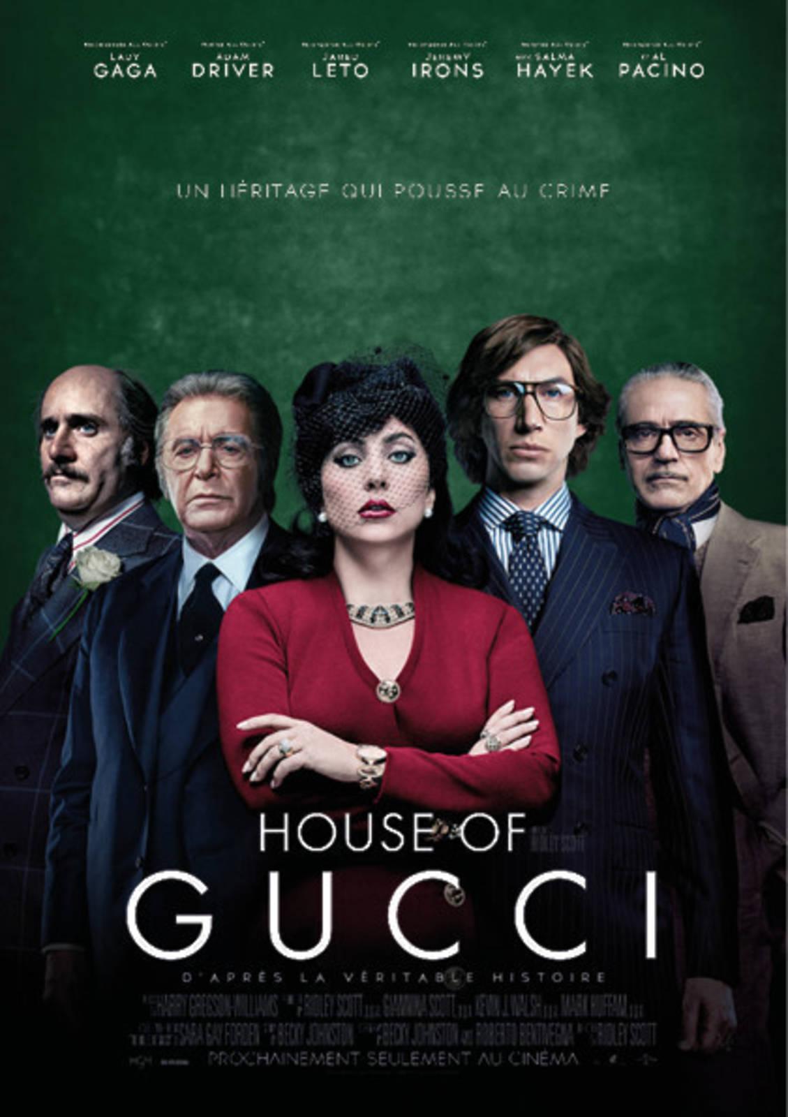 L'affiche du film "House of Gucci". [Universal]