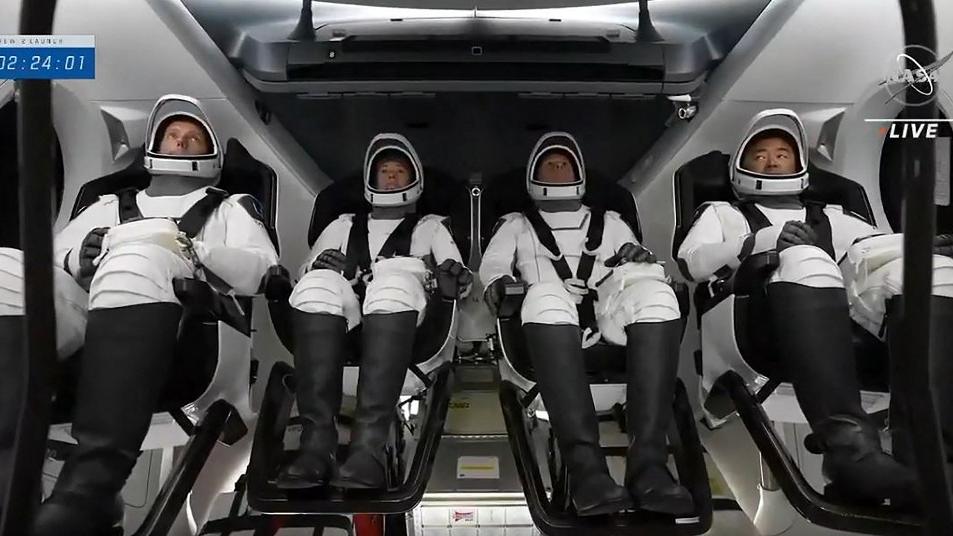 L'ESA a reçu plus de 22'000 candidatures pour devenir astronaute. [NASA TV / AFP]