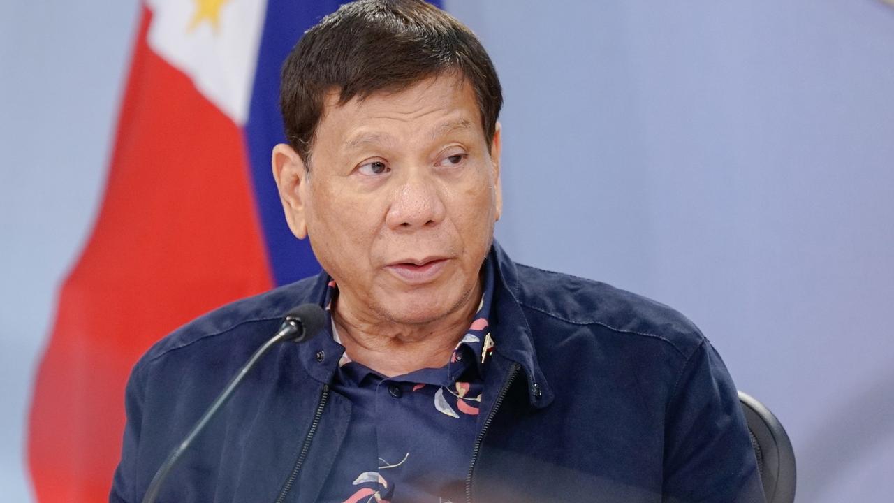 Le président philippin Rodrigo Duterte s'est déclaré candidat à la vice-présidence du pays. [Keystone/EPA - Karl Alonzo]