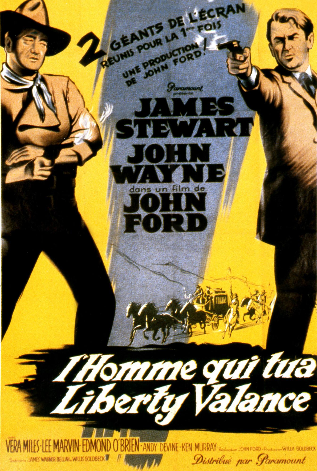 L'homme qui tua Liberty Valance, 1962. [AFP - PARAMOUNT PICTURES / JOHN FORD P / COLLECTION CHRISTOPHEL]