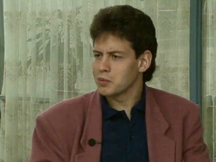 Christophe Ohrel, joueur de l'équipe national suisse de football, 1993