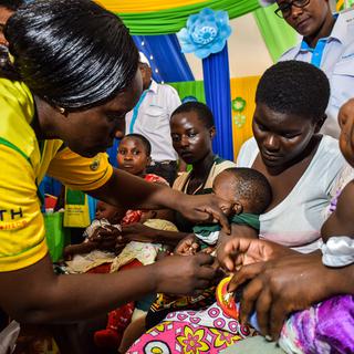 Une campagne de vaccination au Kenya en 2019.
Brian ONGORO
AFP [Brian ONGORO]