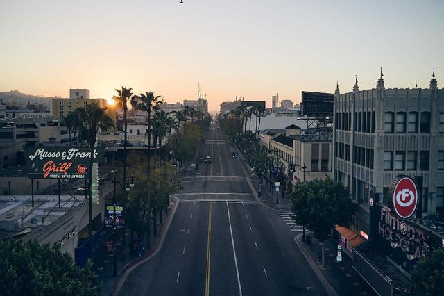 Une photographie tirée du livre "Lockdown L.A." de l'artiste suisse Jonathan Ducrest. [DR - Jonathan Ducrest]