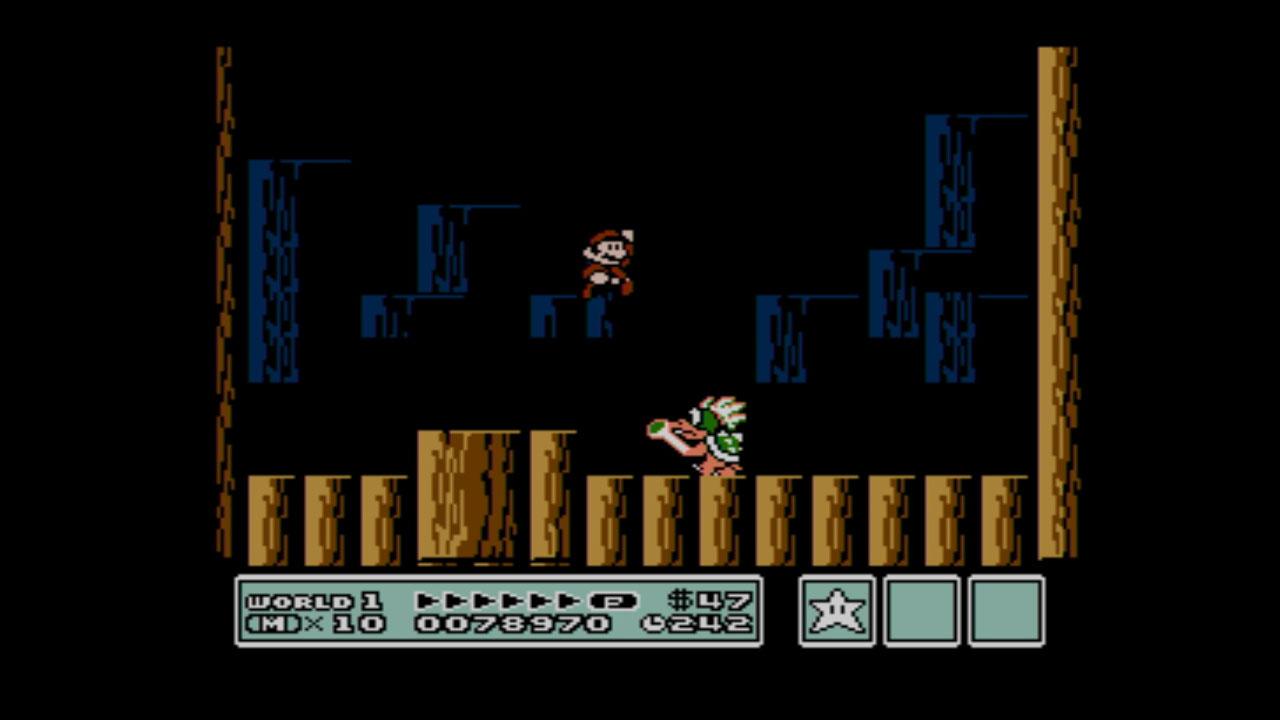 Capture d'écran de "Super Mario Bros.3.". [Nintendo]