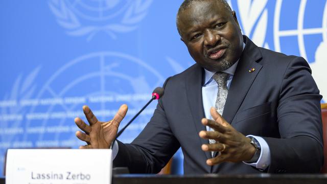 Nommé premier ministre du Burkina Faso vendredi, Lassina Zerbo, 58 ans, était ancien secrétaire exécutif de l'organisme onusien de surveillance de l'interdiction des essais nucléaires jusqu'en août dernier. [Martial Trezzini]