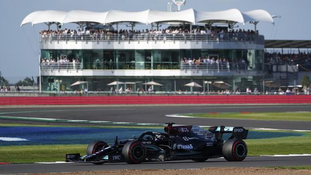 Lewis Hamilton s'est montré le plus rapide sur le circuit de Silverstone. [Jon Super]