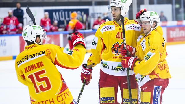 Les Biennois ont été chercher trois points précieux à Rapperswil.