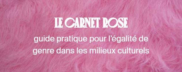 Visuel du "Carnet rose" du festival Les Créatives. [Les Créatives]