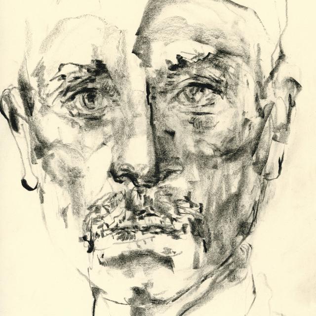 Portrait de Rainer Maria Rilke (1875-1923), écrivain et poète autrichien - dessin de Ewa KLOS [AFP - Ewa KLOS/Leemage]