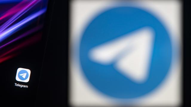 L'application Telegram a été lancée le 14 août 2013 sur Iphone [Keystone - Ian Langsdon]