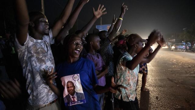 Le président centrafricain Faustin Archange Touadéra a été proclamé réélu par la Cour constitutionnelle. Image d'illustration prise le 4 janvier 2021. [Keystone/epa - Adrienne Surprenant]