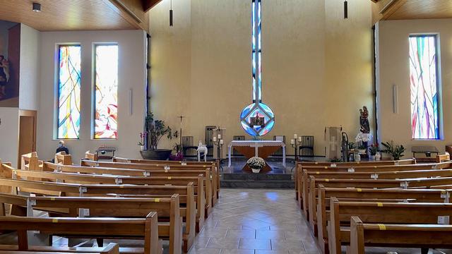 L'Église St-Joseph de Lausanne dans le canton de Vaud. [RTS - José Michellod]