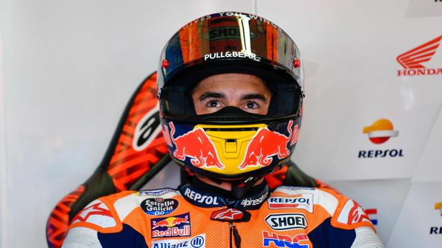 Un retour de Marc Marquez est encore prématuré, selon les médecins de l'Espagnol. [Keystone - Alessio Marini]