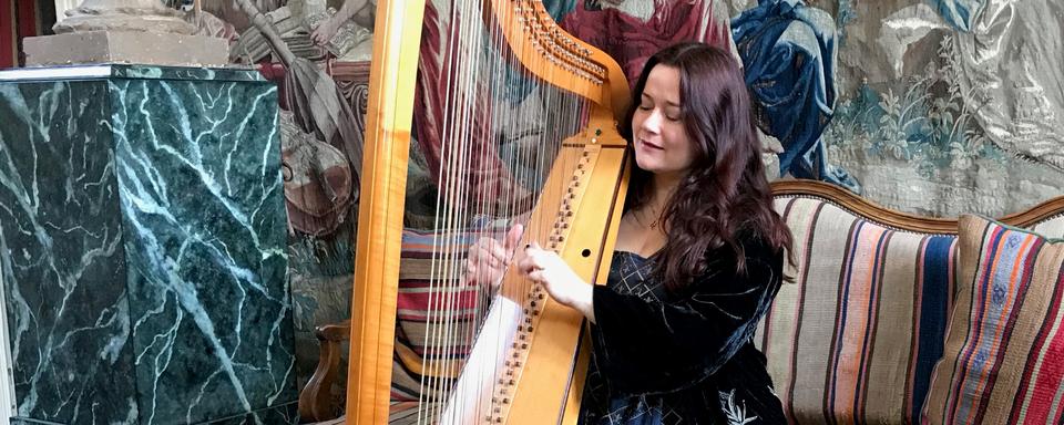 La harpiste et soprano Arianna Savall. [© Petter Udland Johansen]