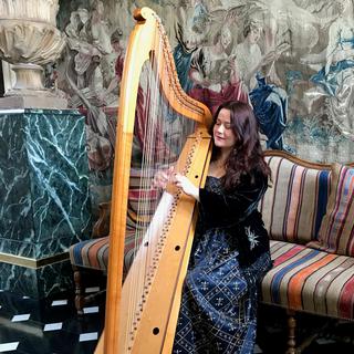 La harpiste et soprano Arianna Savall. [© Petter Udland Johansen]