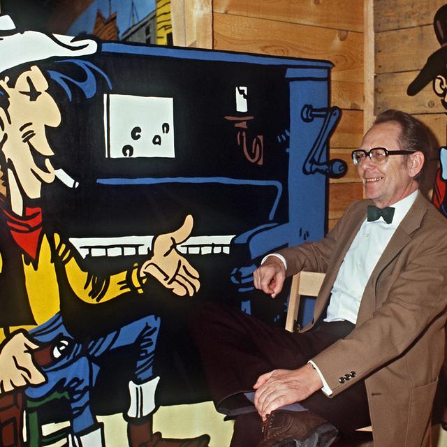 Maurice de Bévère ou Morris, père de Lucky Luke. [AFP - Frank Perry]