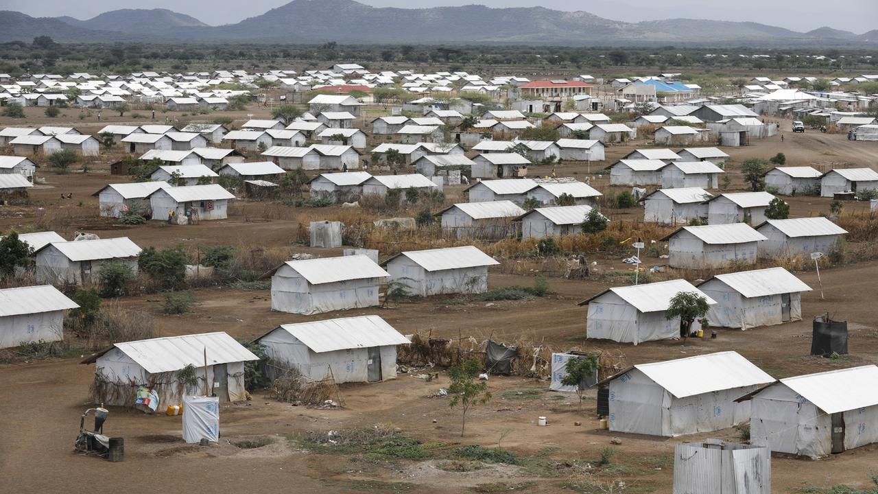 Le camp de réfugiés de Kakuma au Kenya. [Keystone - Dai Kurokawa]