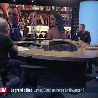 Débat entre Charles-Antoine Courcoux, Julien Comelli et Roxane Gray. [RTS - RTS]